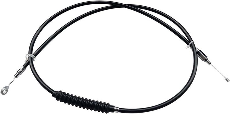 LFCMT 70.8" Clutch Cable Wire Stainless Steel Braided 180cm Long Cable Compatible with Harley Sportster XL 883 1200 1996-2015 - Image 2